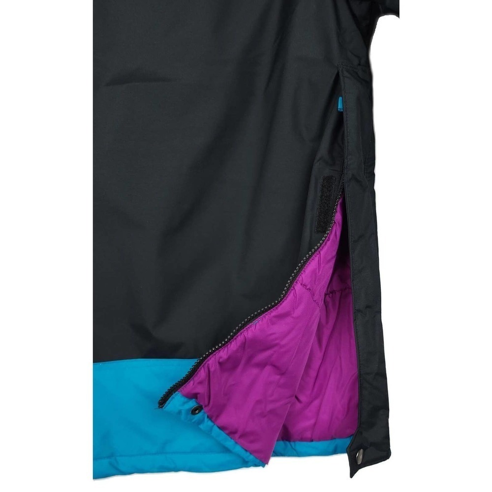 Columbia Mens Challenger 1/2 Zip Pullover Jacket Sz Small Black Fjord Blue NWT - Picture 7 of 7